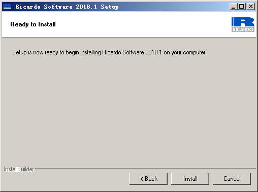 Ricardo IGNITE 2018安装的详细操作教程