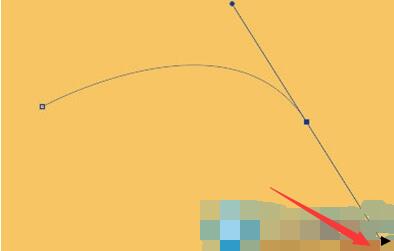 PS中使用钢笔工具画弧线的具体步骤