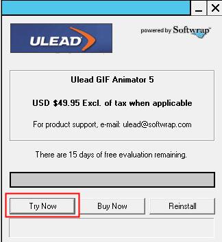 Ulead GIF Animator 5安装详细步骤