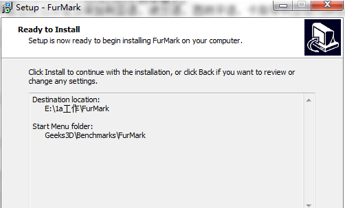 Furmark具体的安装过程