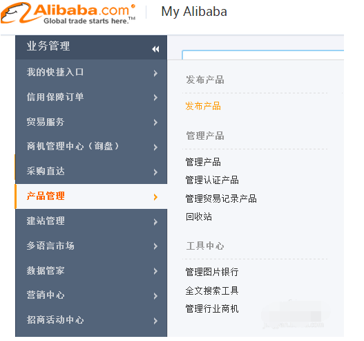 TradeManager国际站上发布产品的操作教程