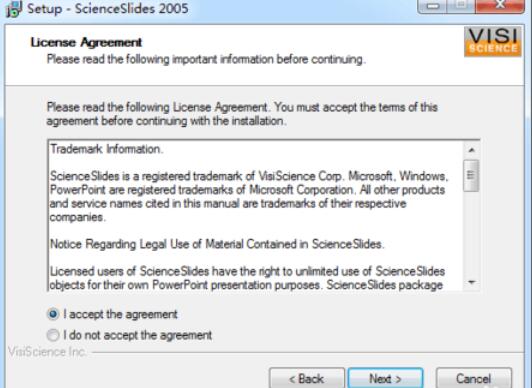ScienceSlides软件安装方法