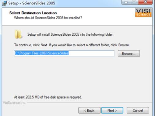 ScienceSlides软件安装方法