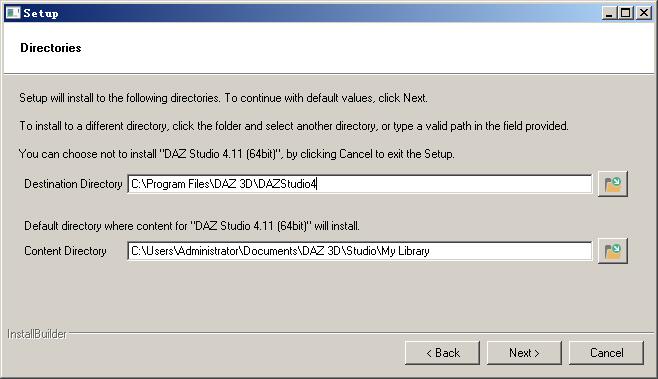 DAZ Studio进行安装的操作教程