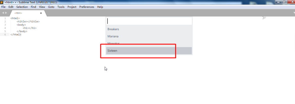SublimeText设置背景颜色的具体操作教程