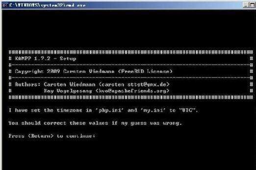 xampp快速安装的步骤