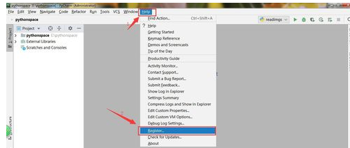 pycharm看有效期的操作教程