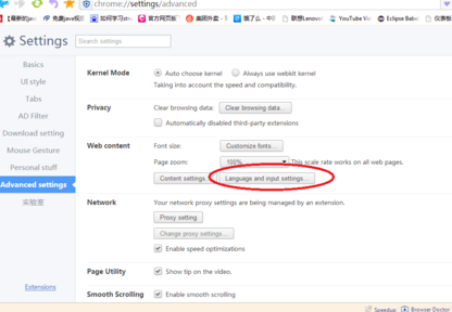 360极速浏览器将英文模式调整为中文的操作教程