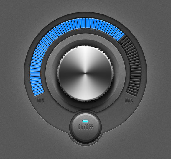 PS临摹一个旋钮的详细操作