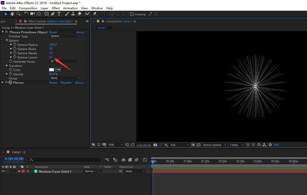 AE如何制作中心射线效果？AE快速制作中心射线效果教程