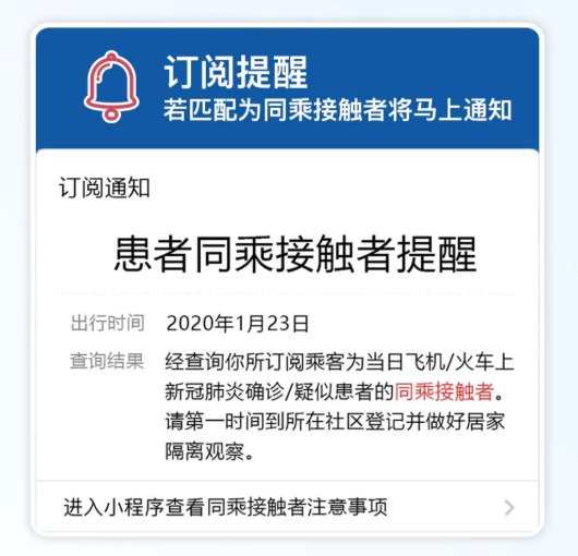 患者同乘接触者查询入口在哪 患者同乘接触者查询入口介绍