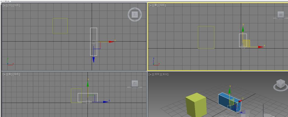 3Ds MAX两个模型设置某个部位对齐的操作教程