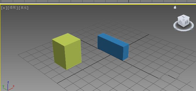 3Ds MAX两个模型设置某个部位对齐的操作教程