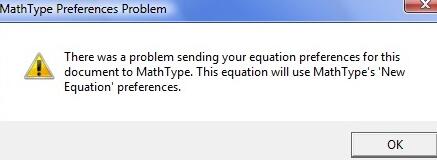 MathType插入公式错误的处理教程