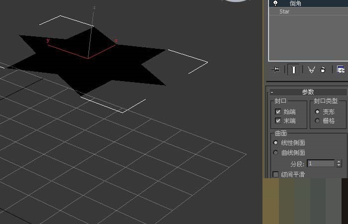3dmax使用倒角命令绘制立体六角形模型的图文方法