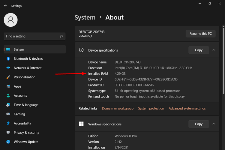 Win11如何检查RAM内存?Win11检查RAM内存方法
