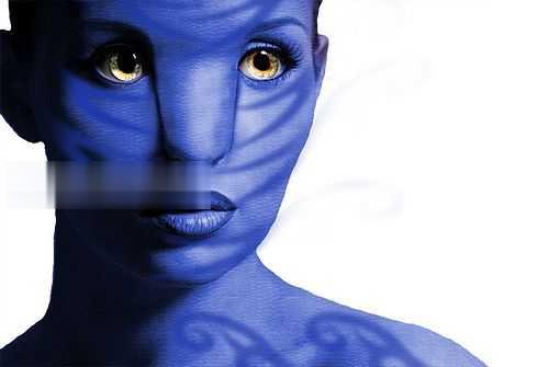 Photoshop设计制作唯美的阿凡达电影海报教程(11)