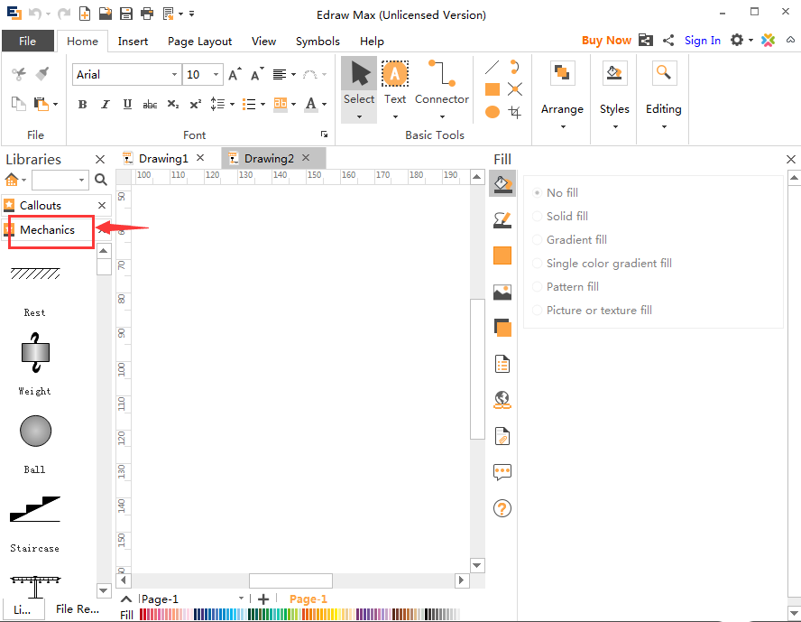 亿图流程图制作软件制作电池组的操作方法