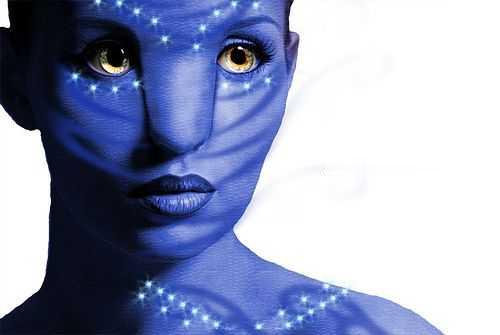 Photoshop设计制作唯美的阿凡达电影海报教程(14)