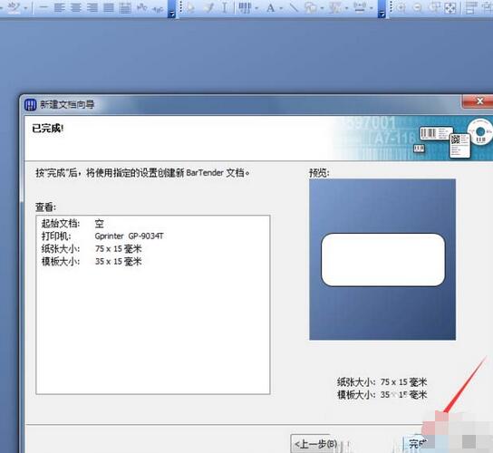 BarTender双排标签纸打印的操作教程