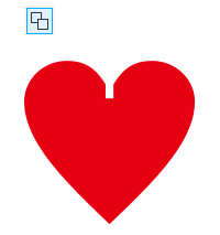 CorelDraw X4制作扑克牌红桃的操作步骤