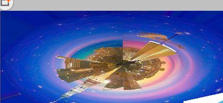 Photoshop中找到极坐标位置的操作教程