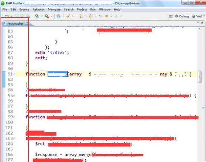 zend Studio左侧项目导航消失了的处理方法