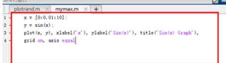 Matlab画函数图像的操作教程