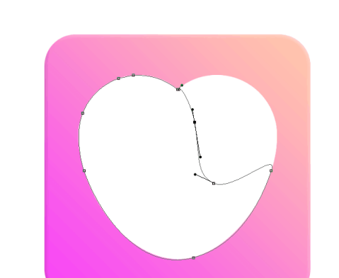 Photoshop怎么制作心形的图标？Photoshop制作心形的图标教程分享