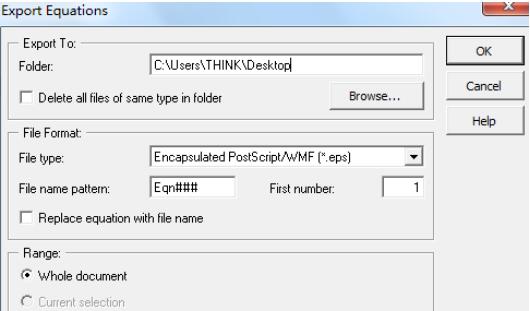 MathType公式导出为矢量图的操作方法