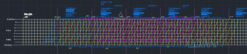 AutoCAD2016做出铁路雷车运行图的具体流程