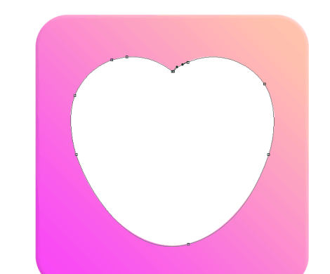 Photoshop怎么制作心形的图标？Photoshop制作心形的图标教程分享