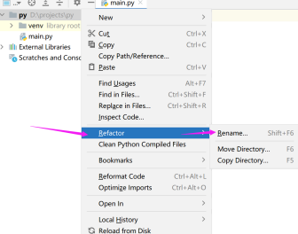 pycharm如何重命名项目?pycharm重命名项目的方法