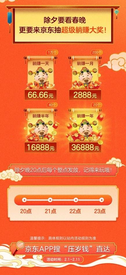 2021京东压岁钱怎么领?过年上京东人人领100元压岁钱攻略