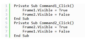 Visual Basic制作一个选项卡式的视窗窗口的操作方法
