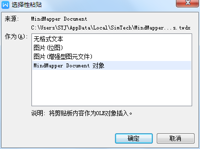 MindMapper导图插入到Word的操作流程