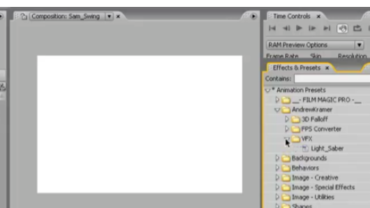 AE打造光剑效果的操作方法