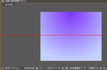 AE制作渐变背景特效的操作方法