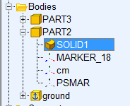 Adams更改模型构件的颜色的操作教程