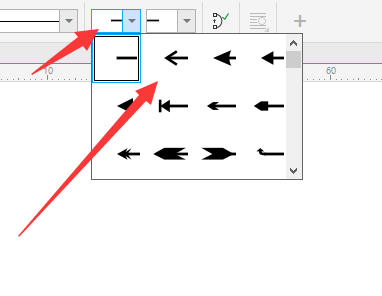 coreldraw箭头在哪里添加？coreldraw箭头添加教程