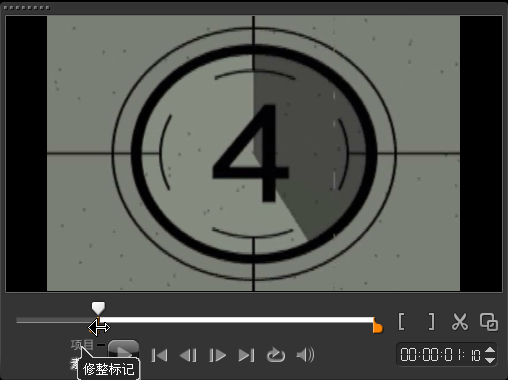 会声会影x5通过修剪栏剪辑视频的操作内容