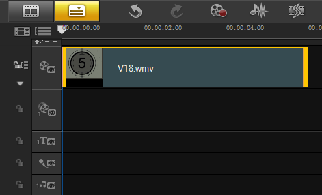 会声会影x5通过修剪栏剪辑视频的操作内容