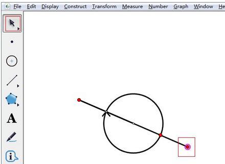 几何画板绘制周角的操作流程