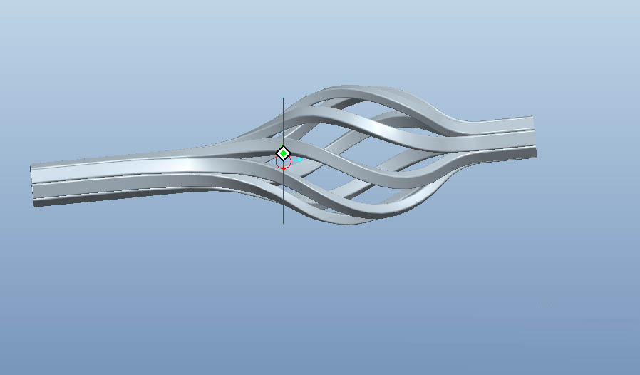 Proe使用扭曲建模灯饰的详细步骤