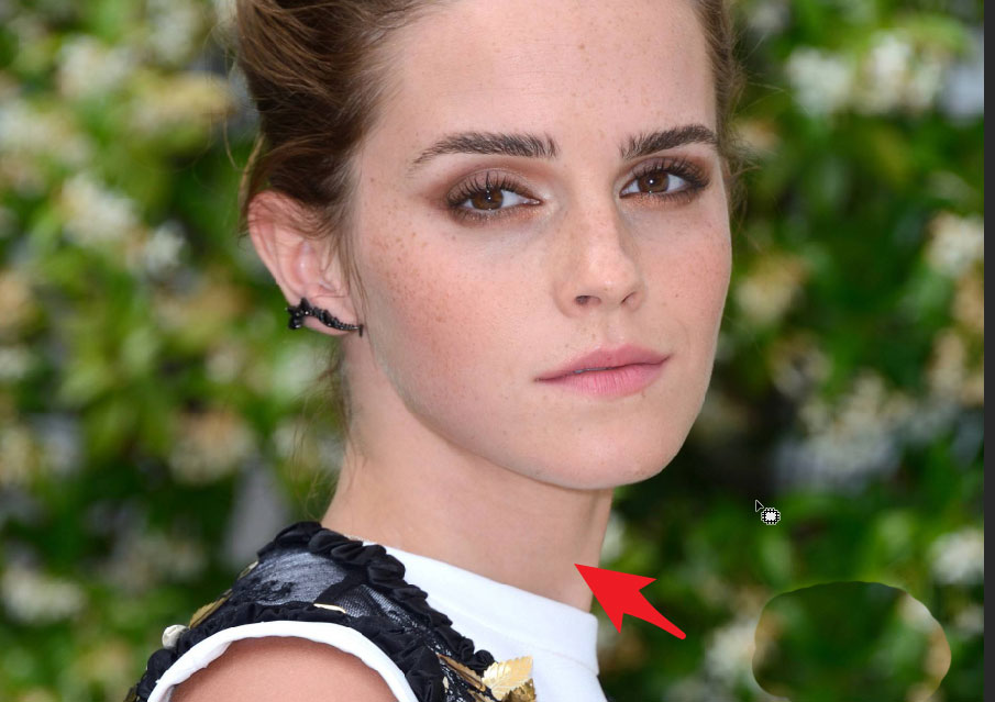 ps如何去除淡化脖颈纹?ps去除淡化脖颈纹的方法