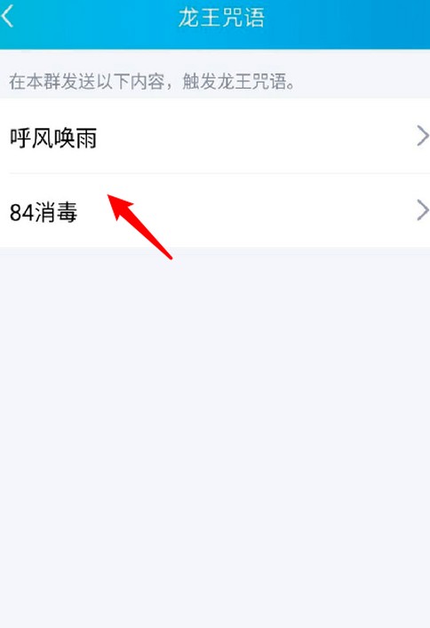 qq龙王咒语使用方法