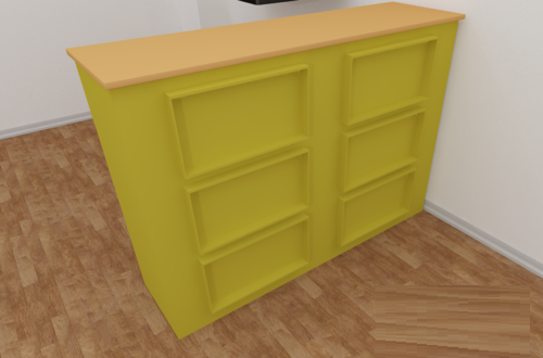 3Ds MAX绘制装饰柜的操作步骤