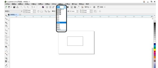 coreldraw 2018如何使用缩放级别?coreldraw 2018使用缩放级别的方法