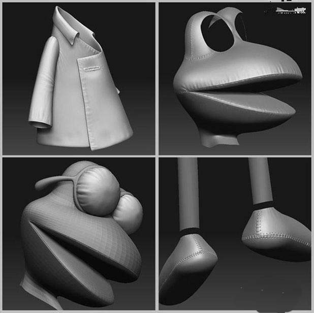 maya软件设计青蛙玩具的具体方法