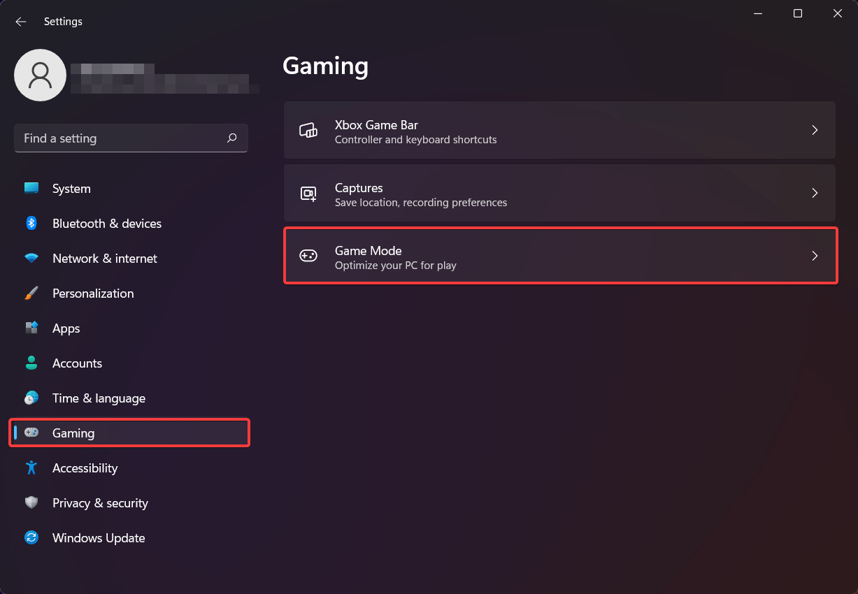 Win11怎么禁用游戏模式?Win11禁用游戏模式的方法